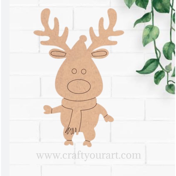 Christmas Reindeer Pre Marked Design 13