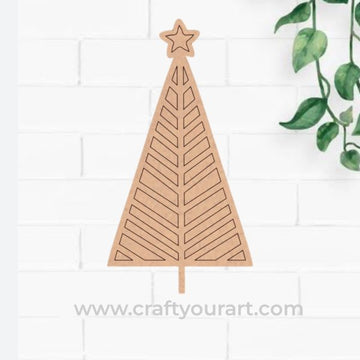 Christmas Tree Pre Marked Design 119