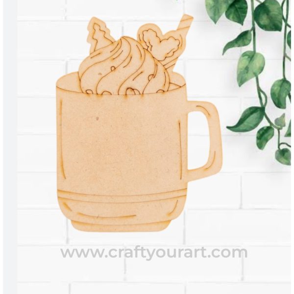 Christmas Sundae Mug Pre Marked Design 118