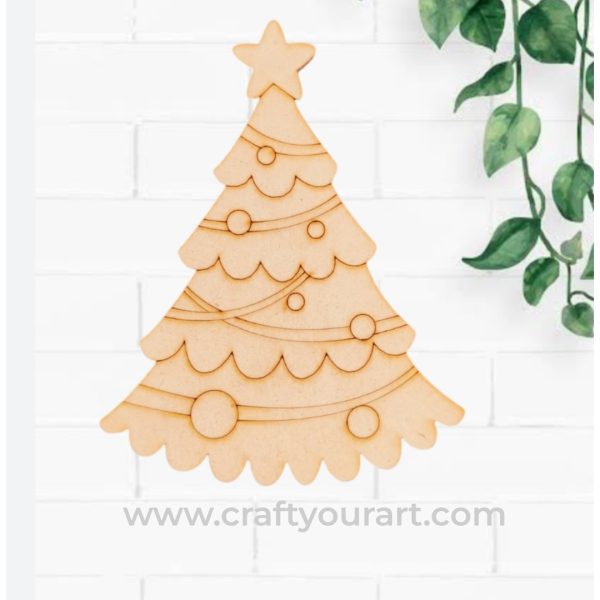 Christmas Tree Pre Marked Design 12