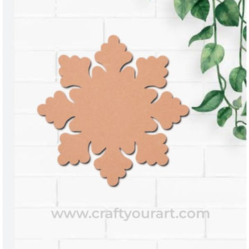 Christmas Snowflake Cutout Design 4