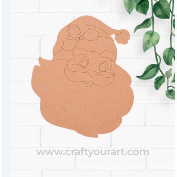 Santa Clause Face Pre Marked Design 30