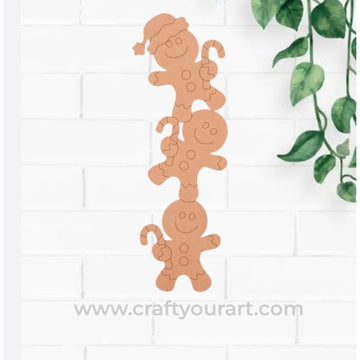Christmas Three Snow Man Pre Marked Design 49