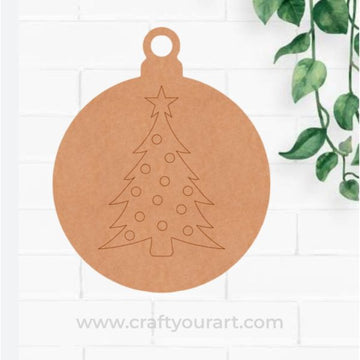 Christmas Hanging Tree Pre Marked Design 48