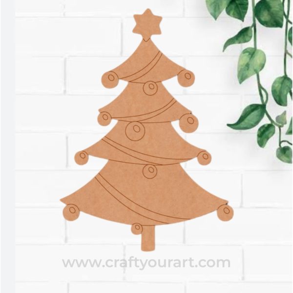 Christmas Tree Pre Marked Design 6