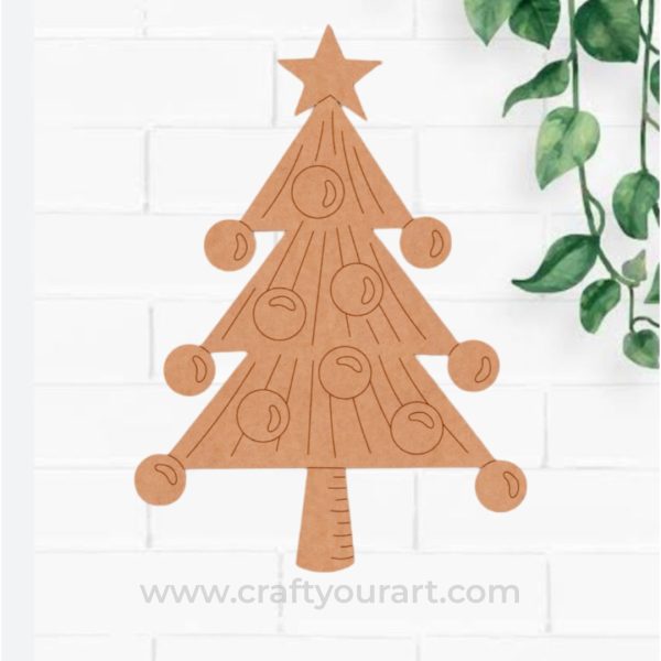 Christmas Tree Pre Marked Design 72