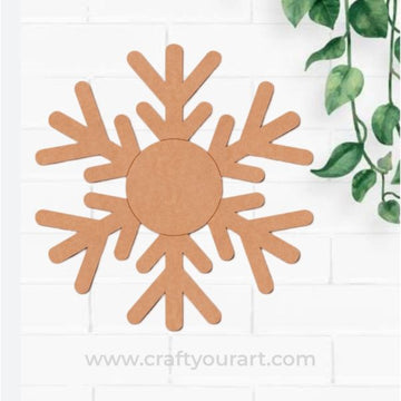 Christmas Snowflake Pre Marked Design 38
