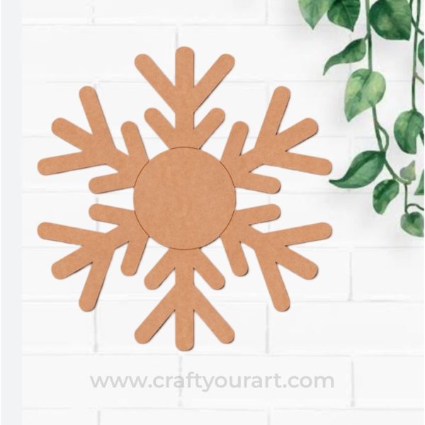 Christmas Snowflake Pre Marked Design 38