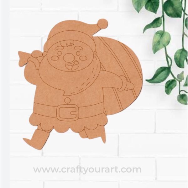 Christmas Santa Clause Pre Marked Design 100