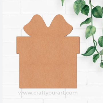 Wrapped Gift Cutout MDF Design 26