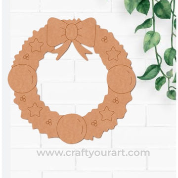 Christmas Decoration Pre Marked MDF Design 35