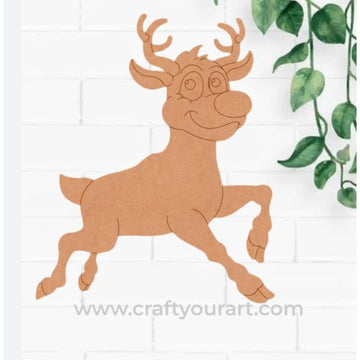 Christmas Reindeer Pre Marked Design 94