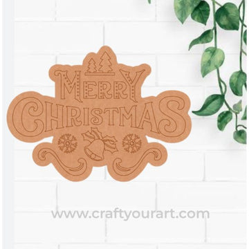 Christmas Pre Marked Base MDF Design 34