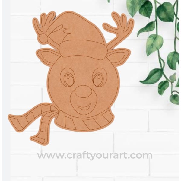 Christmas Reindeer Pre Marked Design 25
