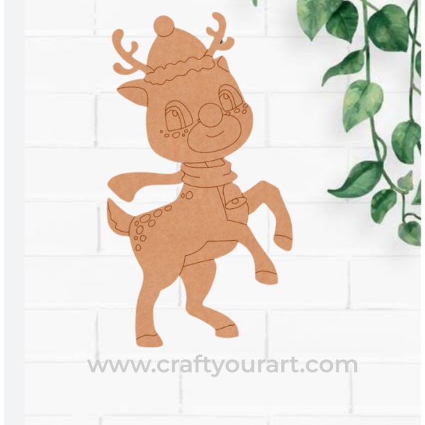 Christmas Reindeer Pre Marked Design 93