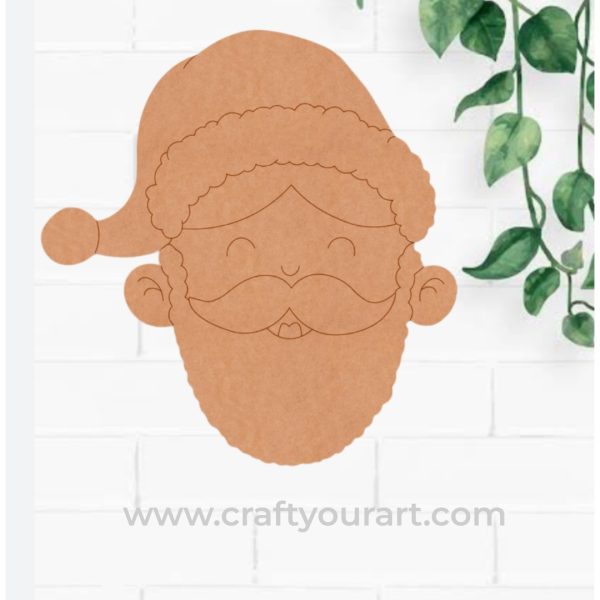 Christmas Santa Clause Face Pre Marked Design 15