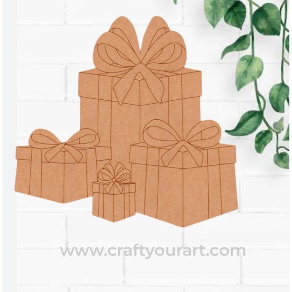 Christmas Gifts Pre Marked MDF Design 96