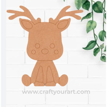 Christmas Reindeer Pre Marked Design 62