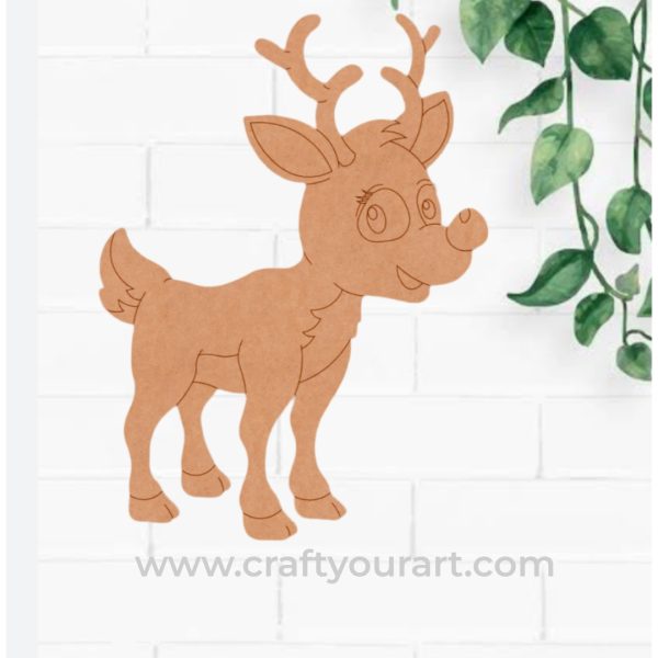 Christmas Reindeer Pre Marked Design 44