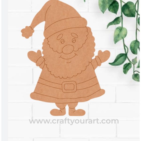 Christmas Santa Clause Pre Marked MDF Design 59