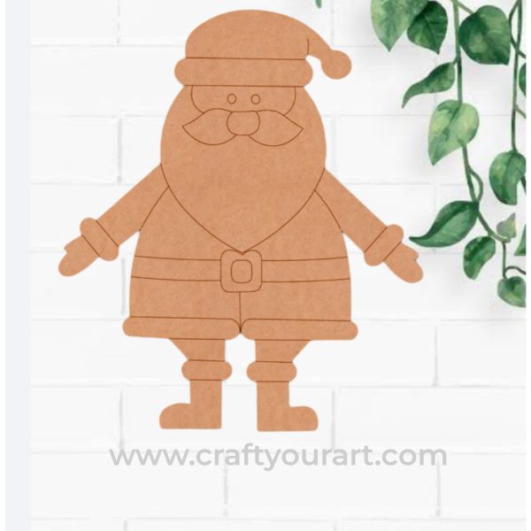 Christmas Santa Clause Pre Marked MDF Design 86
