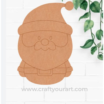 Christmas Santa Clause Pre Marked MDF Design 14