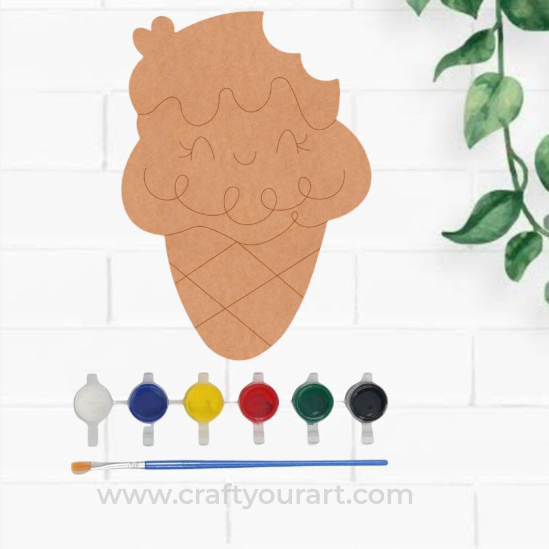 Ice Cream Fridge Magnet DIY Kit 3