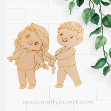 Brother sister Pre Marked MDF Design 11