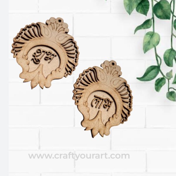 Decor Divashita Shubh Labh MDF Design 39